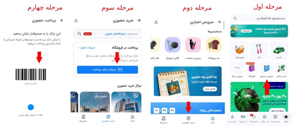 خرید لباس مردانه قسطی با اسنپ پی